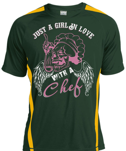 Just A Girl In Love With A Chef T Shirt, Being A Chef T Shirt, Cool Shirt