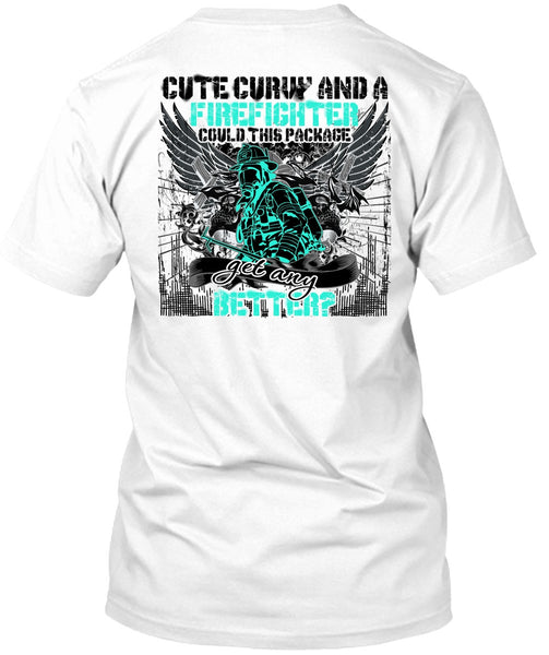 A black t-shirt with the shopify logo