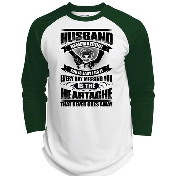 Husband Remembering T Shirt, I Love Husband T Shirt, Awesome T-Shirts  (Polyester Game Baseball Jersey)