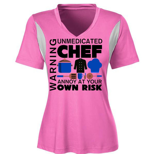 Unmedicated Chef Annoy At Your Own Risk T Shirt, My Life T Shirt