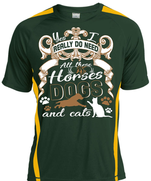 All These Horses Dogs And Cats T Shirt, Being An Equestrian T Shirt, Cool Shirt