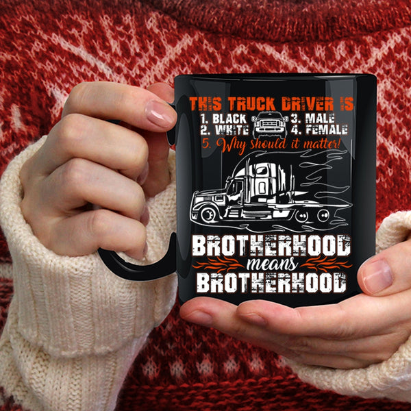 Truck Driver Coffee Mug, Cool Gift For Truck Driver Coffee Cup