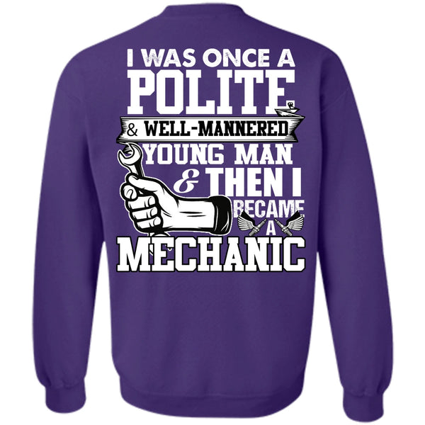 Young Man T Shirt, I Love Mechanic Sweatshirt