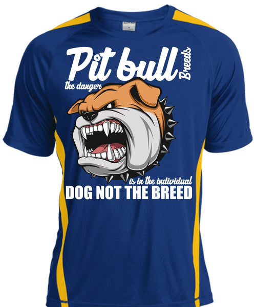 Pit Bull Breeds The Danger T Shirt, Dog Not The Breed T Shirt, Cool Shirt
