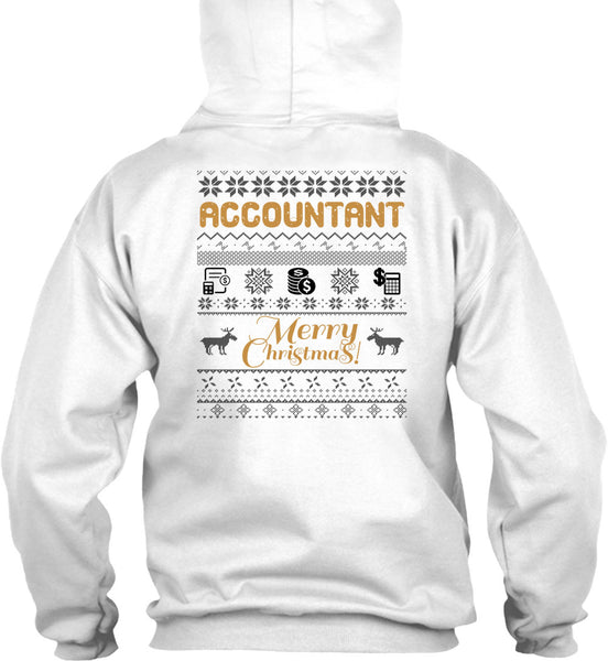 Accountant Merry Christmas T Shirt, I Love Accountant T Shirt