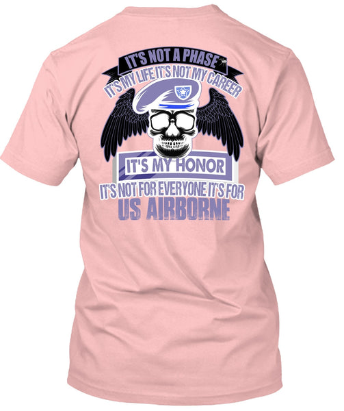 It's For US Airborne T Shirt, I Love Veteran T Shirt