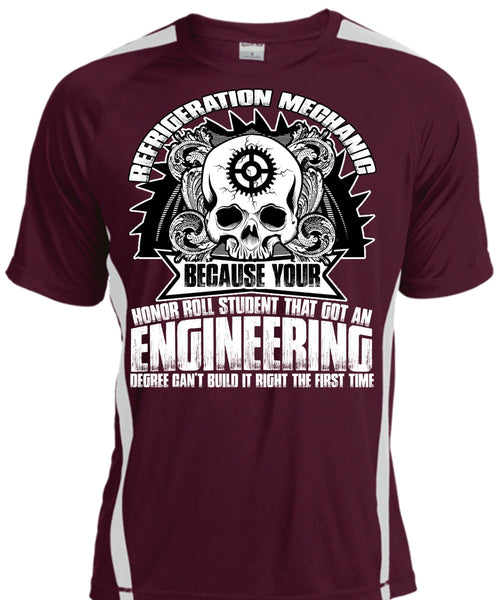 Refrigeration Mechanic T Shirt, Engineering Degree T Shirt, Cool Shirt