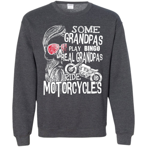 Real Grandpas Ride Motorcycles T Shirt, Coolest Grandpas Sweatshirt