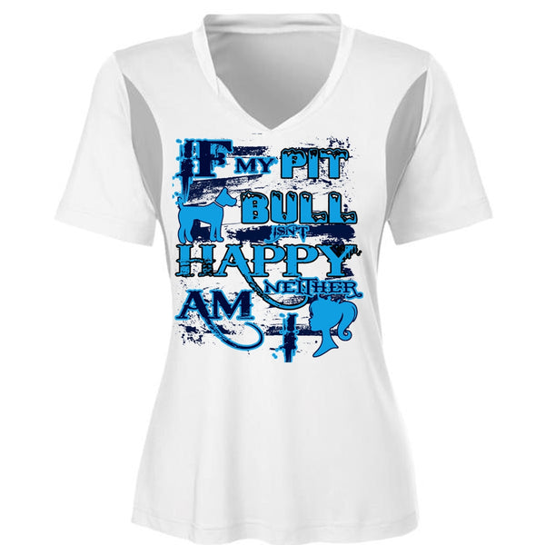 If  My Pit Bull Isn't Happy Neither Am I T Shirt, I Love Dog T Shirt, My Favorite T Shirt