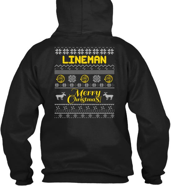 Lineman Merry Christmas T Shirt, Being A Lineman T Shirt