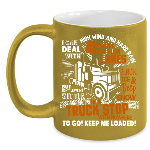 Funny Truck Driver Coffee Mug, Cool Gift For Trucker Coffee Cup
