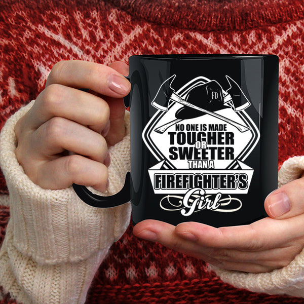 Firefighter's Girl Coffee Mug, Beautiful Wife Coffee Cup
