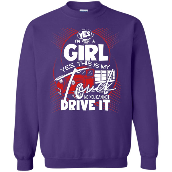 Yes This Is My Truck T Shirt, I'm A Trucker Girl Sweatshirt