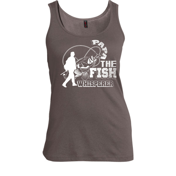 Papa The Fish Whisperer T Shirt, Coolest Hooker Tank Top