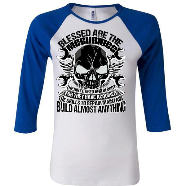 Blessed Are The Mechanics T Shirt, I Love Mechanic T Shirt, Awesome T-Shirts