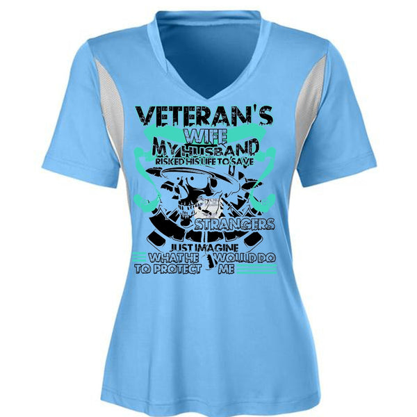 Veteran's Wife T Shirt, I Love Veteran T Shirt, Awesome T-Shirts