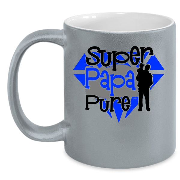 Awesome Dad Coffee Mug, Cool Papa Pure Accent Mug
