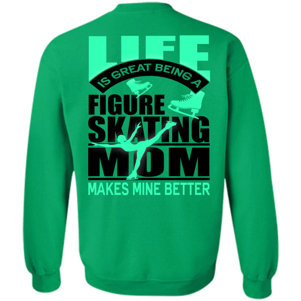 I Love Skating T Shirt, Figure Skating Mom Sweatshirt