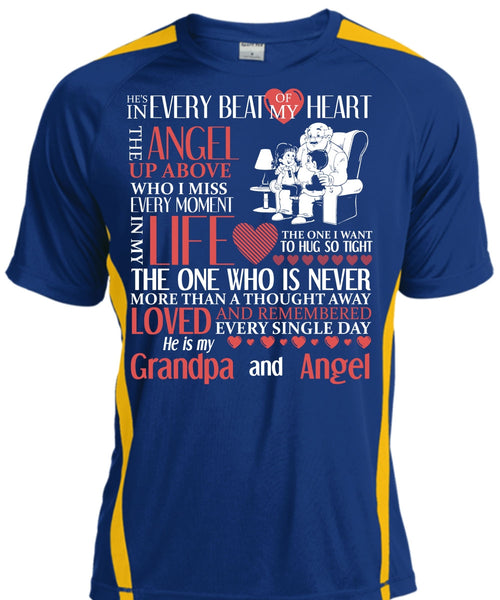 Grandpa And Angel T Shirt, Beat Of My Heart T Shirt, Cool Shirt