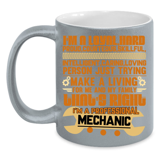 I'm A Professional Mechanic Coffee Mug, Funny Mechanics Coffee Cup