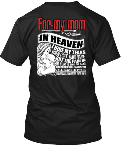 A black t-shirt with the shopify logo