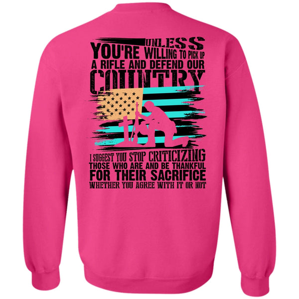 I Love Veteran T Shirt, Defend Our Country Sweatshirt