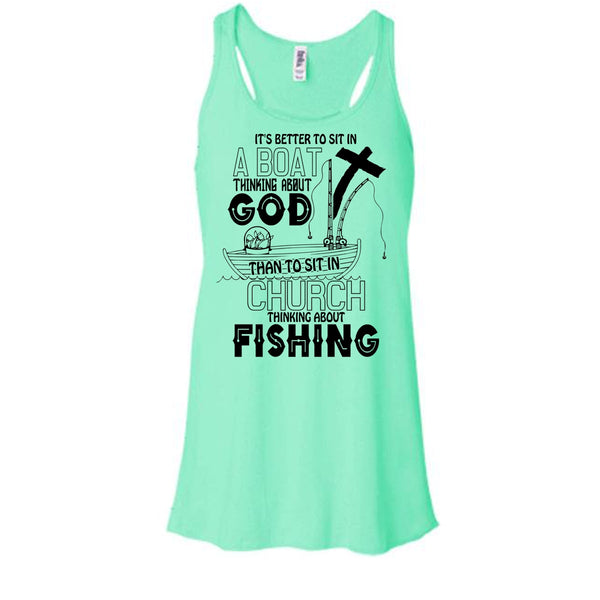 It's Better To Sit In A Boat T Shirt, I Love Fishing T Shirt, Awesome t-shirts