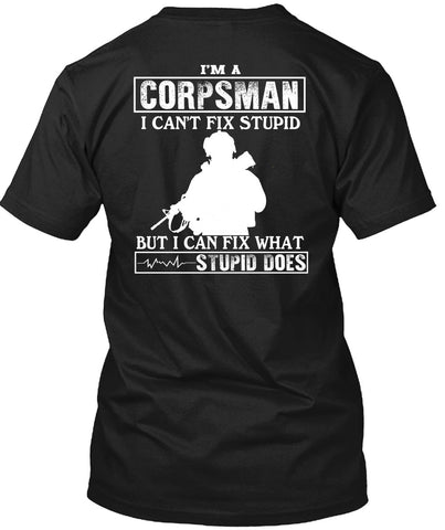 A black t-shirt with the shopify logo
