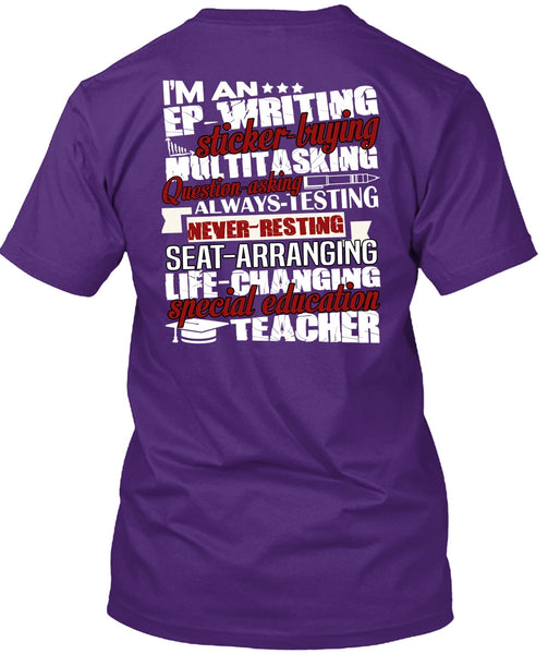 Special Education Teacher T Shirt, Being A Teacher T Shirt