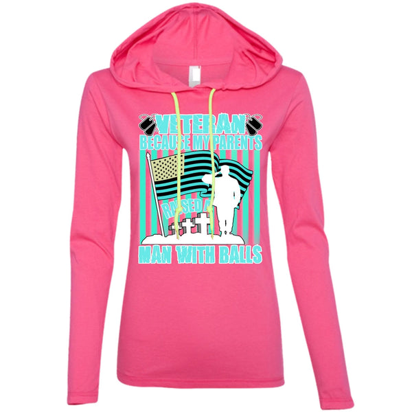 My Parents Raised A Man With Balls T Shirt, I Love Veteran T Shirt, Awesome T-Shirts