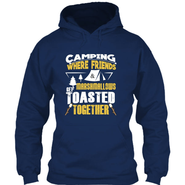 Camping T Shirt, where Friends Marshmalows T Shirt