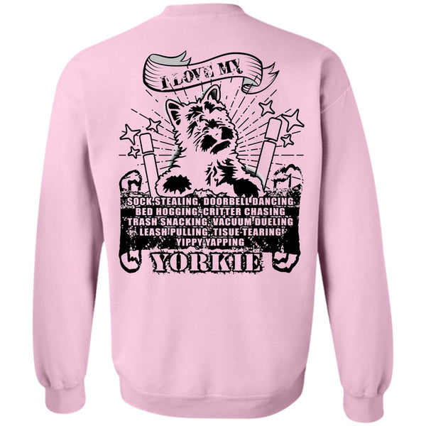 I Love My Dogs T Shirt, I Love My Yorkie Sweatshirt