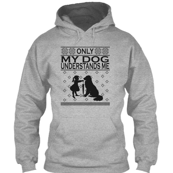 Only My Dog Understand Me T Shirt, Dog Merry Christmas T Shirt