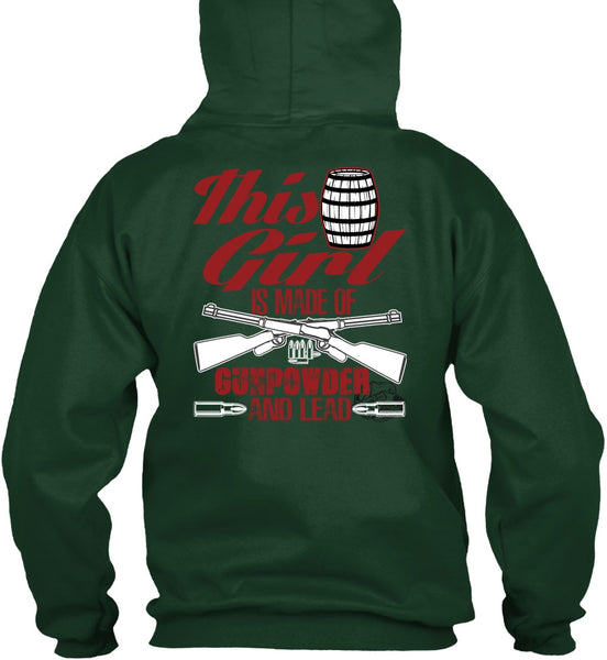 This Girl Is Made Of Gunpowder T Shirt, Being A Veteran T Shirt