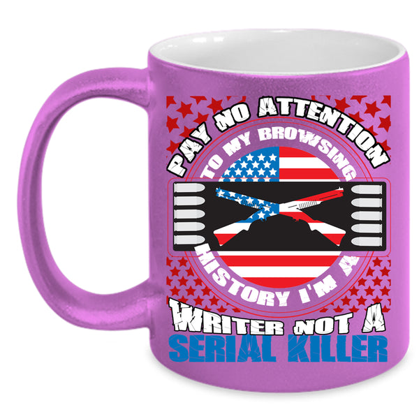 I'm A Writer Coffee Mug, Cool American Flag Coffee Cup