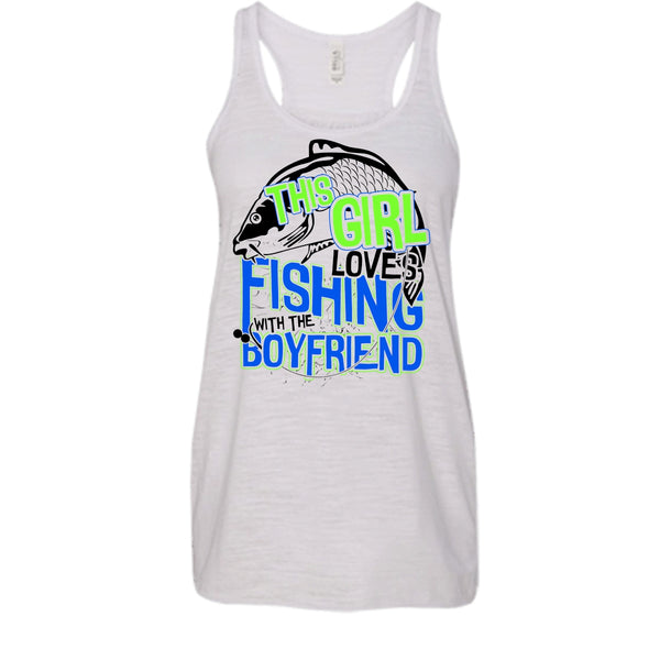 This Girl Loves Fishing T Shirt, Coolest Fishing Tank Top