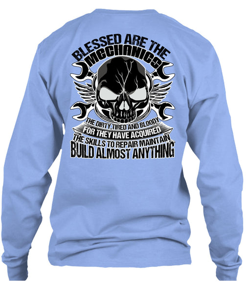 Blessed Are The Mechanics T Shirt, I Love Mechanic T Shirt