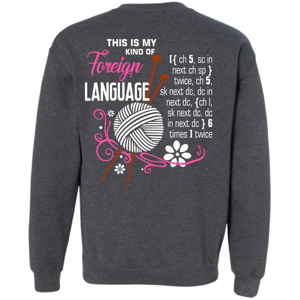 Being A Knitter T Shirt, I Love Knitting Sweatshirt