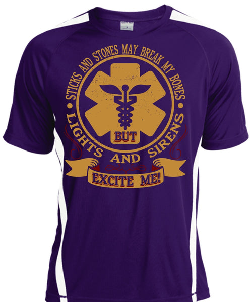 Lights And Sirens Excite Me T Shirt, Being A Doctor T Shirt, Cool Shirt