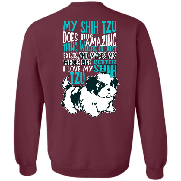 I Love My Shih Tzu T Shirt, My Dog Sweatshirt