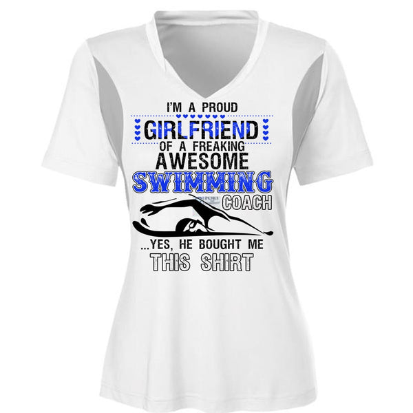 I'm A Proud Girlfriend T Shirt, I Love Swimming T Shirt, Awesome T-Shirts