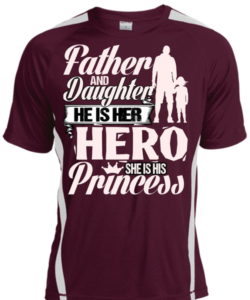 Father And Daughter T Shirt, She Is His Princess T Shirt, Cool Shirt