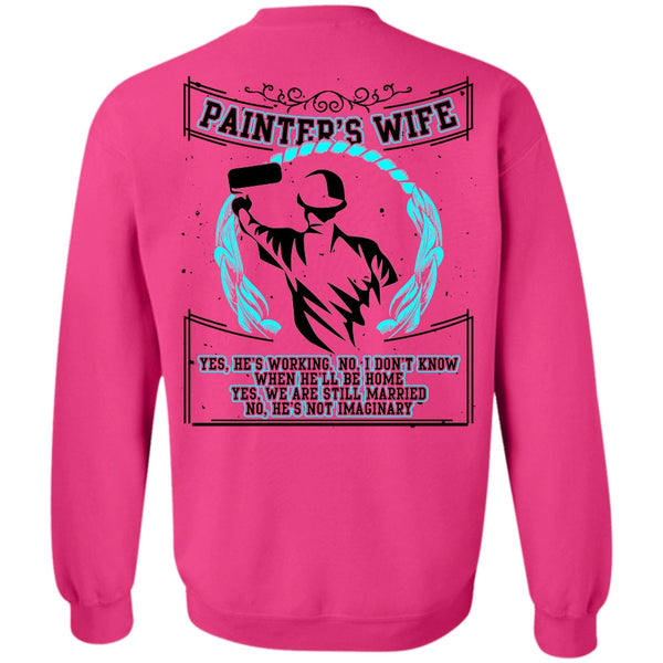 I Love Wife T Shirt, Painter's Wife Sweatshirt