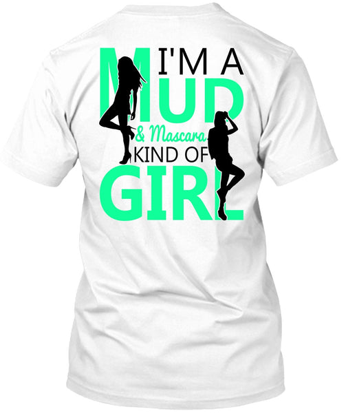 A black t-shirt with the shopify logo