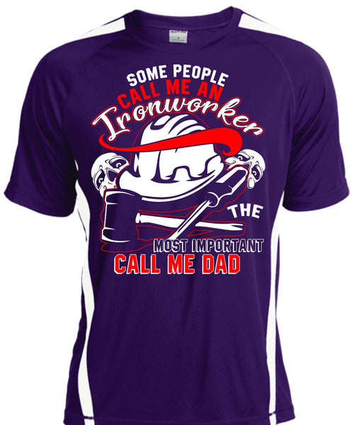 Call Me An Ironworker T Shirt, Call Me Dad T Shirt, Cool Shirt