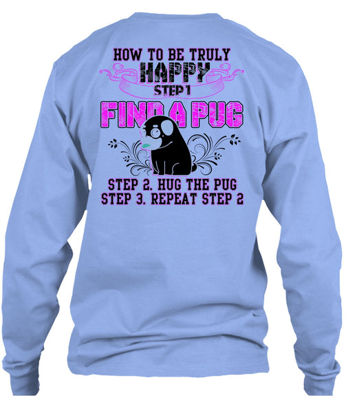 Find A Pug T Shirt, I Love Pug T Shirt