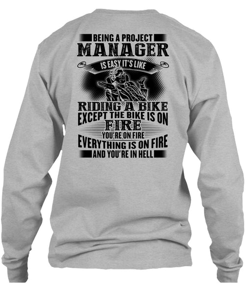 Being A Project Manager T Shirt, I Love Manager T Shirt