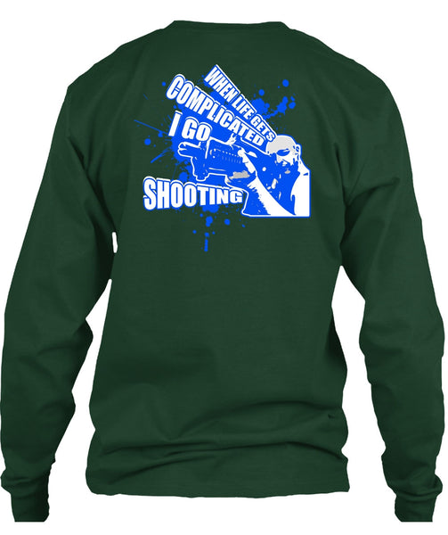 I Go Shooting T Shirt, Being A Hunter T Shirt