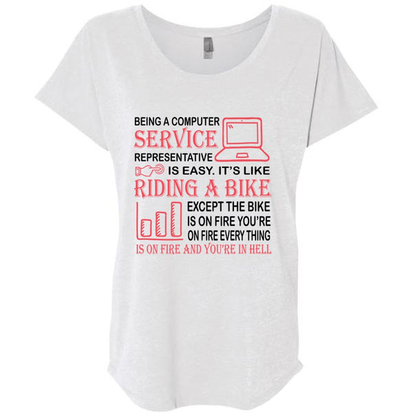 Being A Computer Service Representative Is Easy T Shirt, Career T Shirt