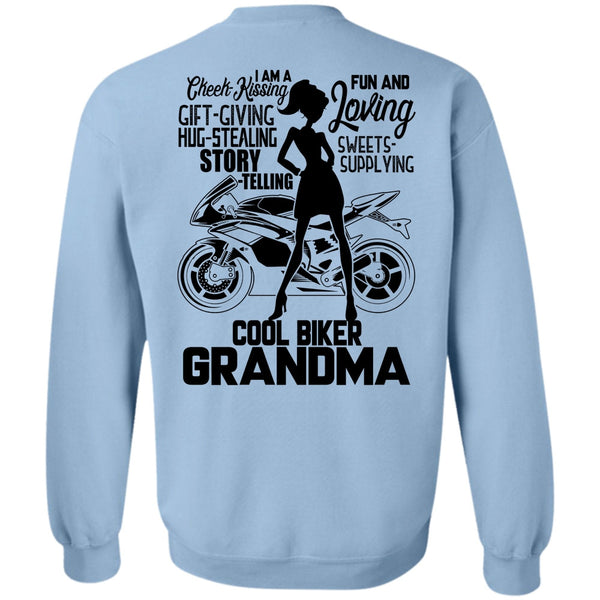 I Love Biking T Shirt, Cool Biker Grandma Sweatshirt